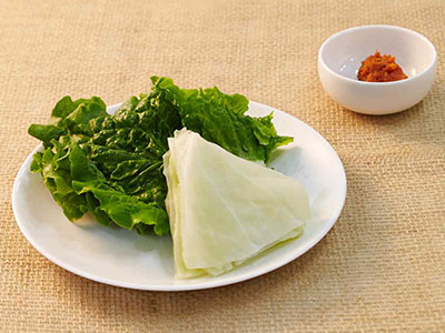 모듬쌈&쌈장