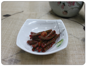 마늘종장아찌