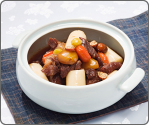가래떡고기찜
