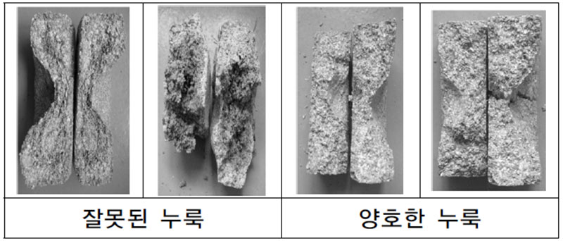 밀누룩 발효 결과