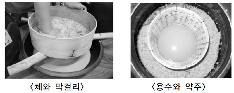 전통적인 막걸리와 약주 제조 No2.