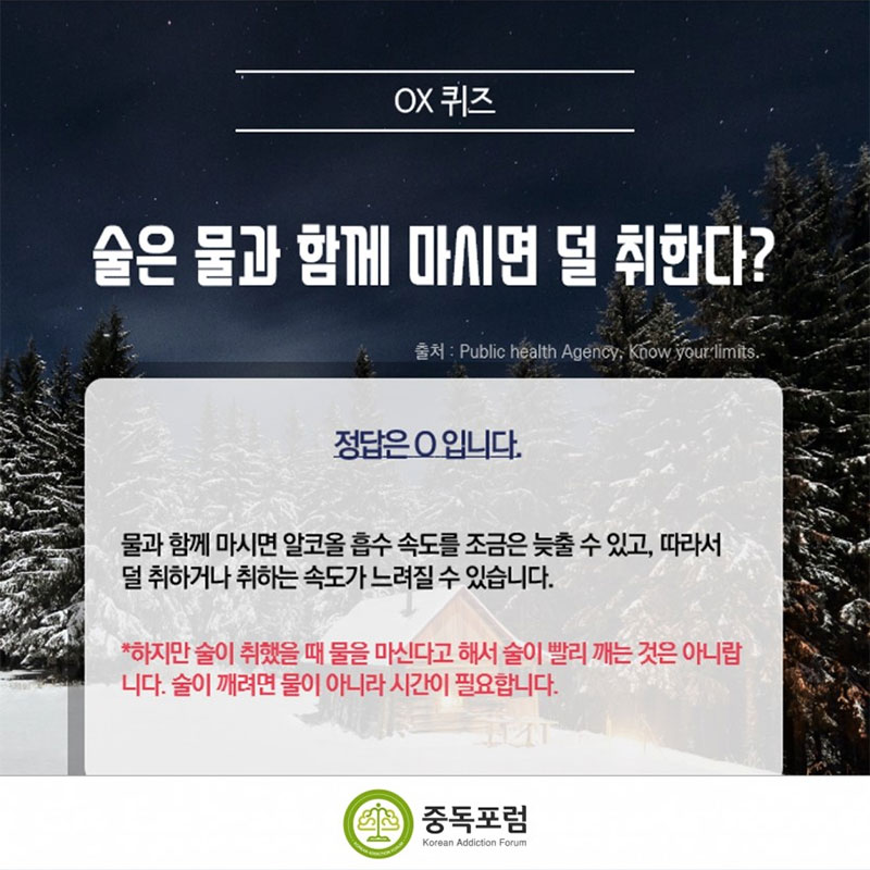 송년 맞춤 안전음주 가이드 사진 5번