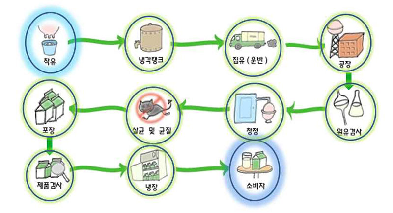 우유 제조 과정