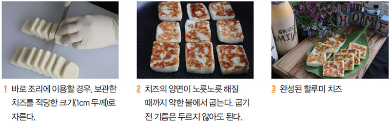 할루미 치즈 Halloumi Cheesee 조리