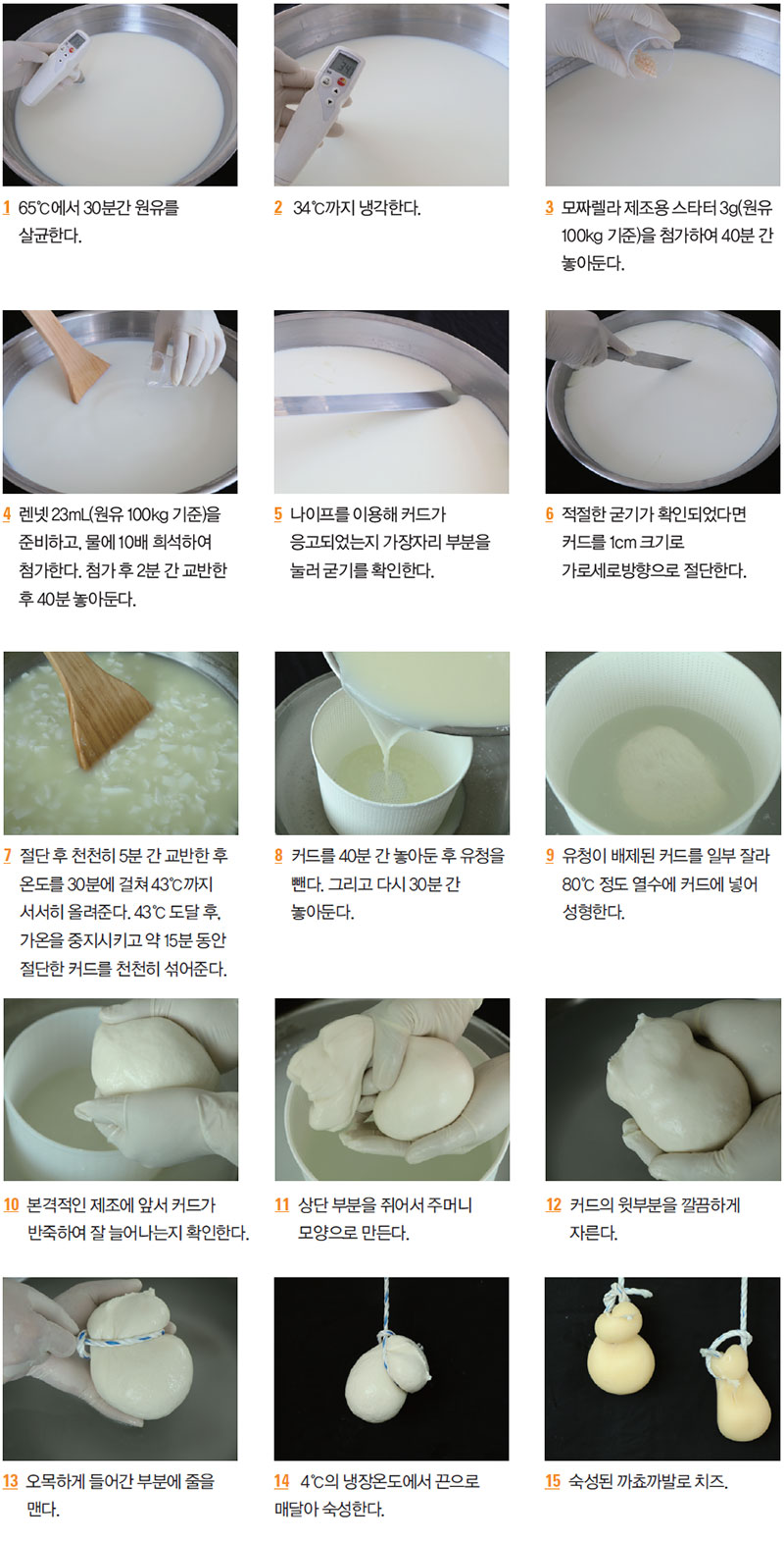 까쵸까발로 치즈 Caciocavallo Cheese 만드는 법