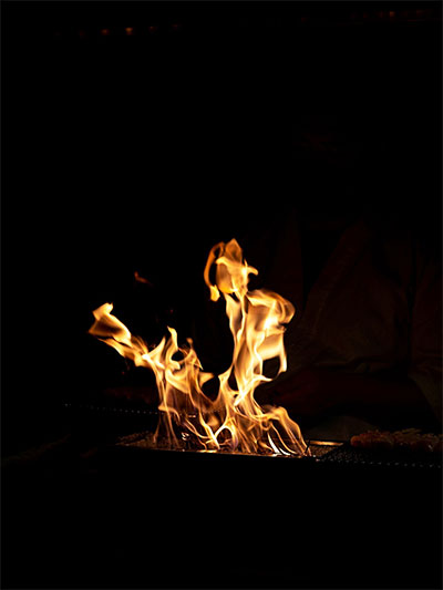 ‘야키토리 묵’ 토종닭 요리 불