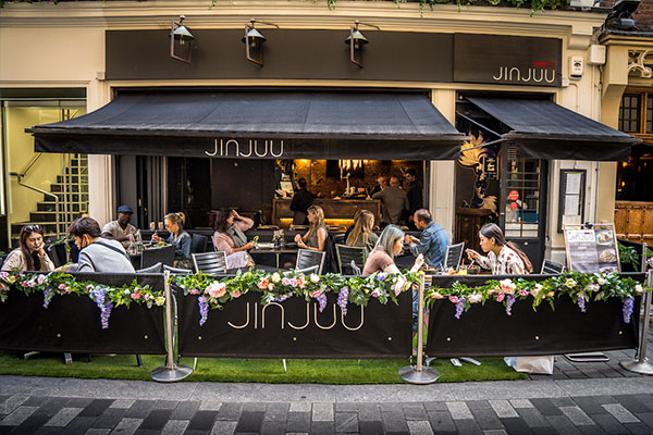 JINJUU Restaurant, KINGLY STREET