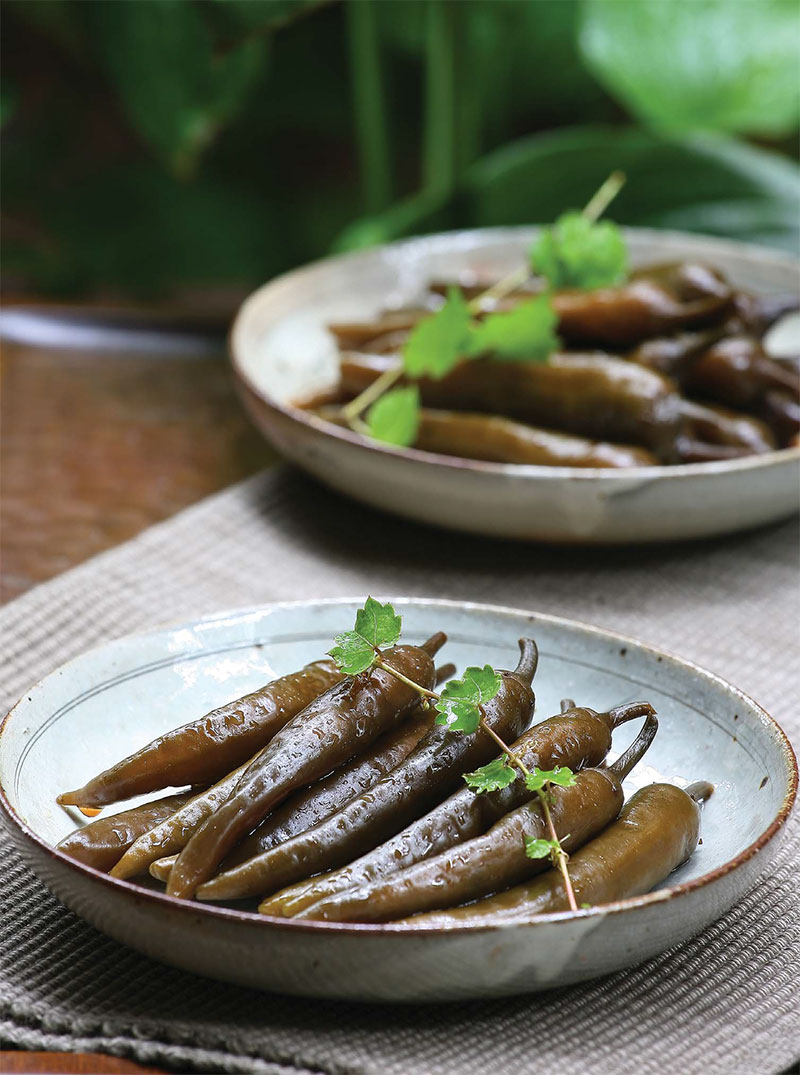 고추장아찌 레시피 완성된 사진