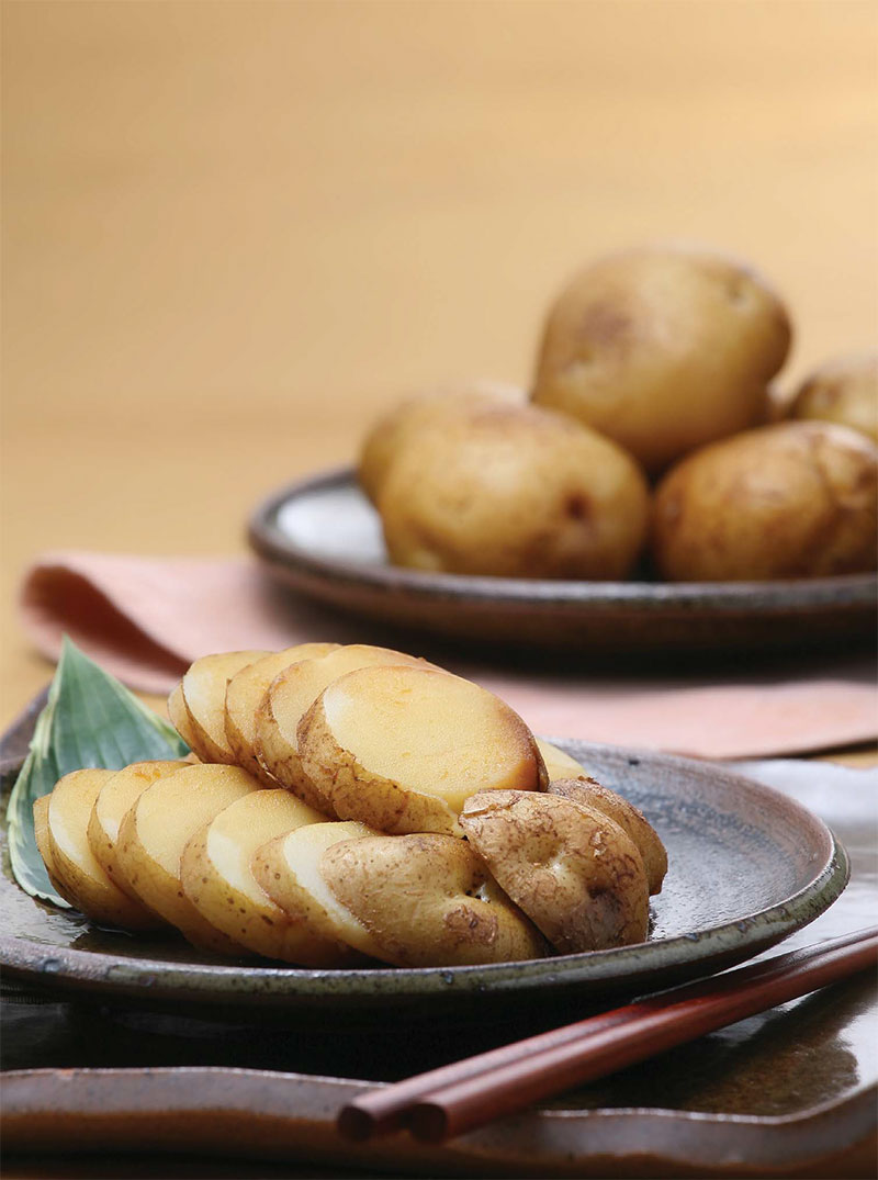 감자장아찌 레시피 완성된 사진