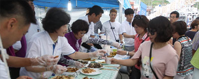 통영 수산물 대 축제