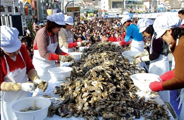 한려수도(통영) 굴축제