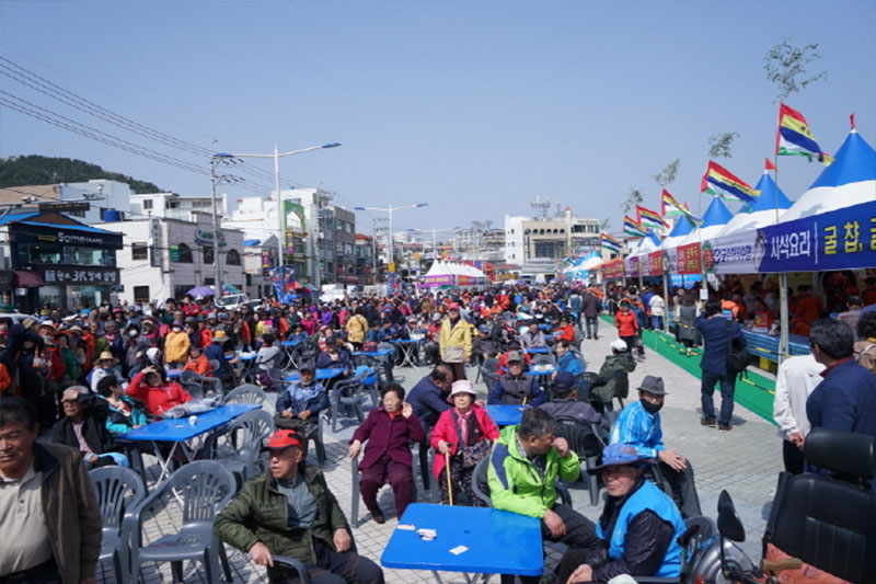 한려수도(통영) 굴축제 소개 No4.