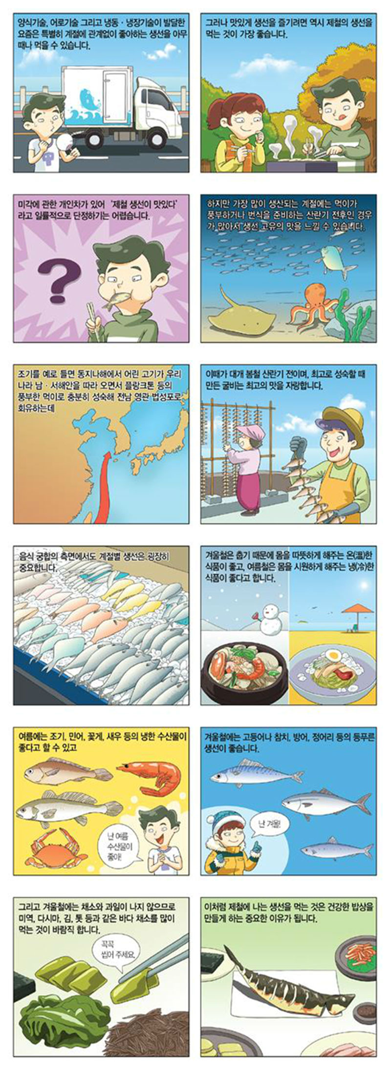 제철수산물