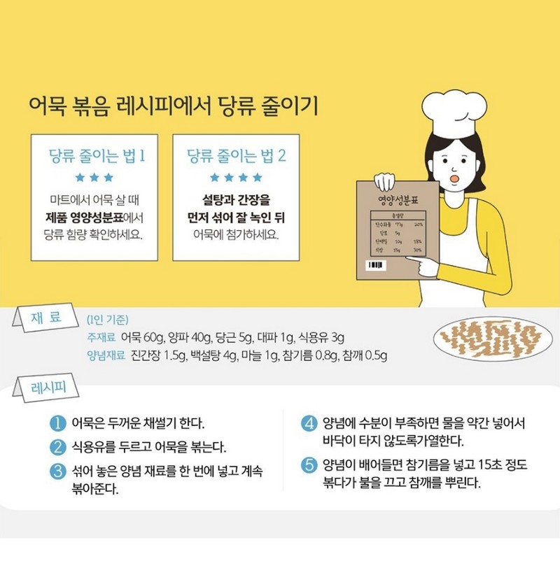 소중한 자녀의 당류 섭취 줄여주세요. 사진 3번