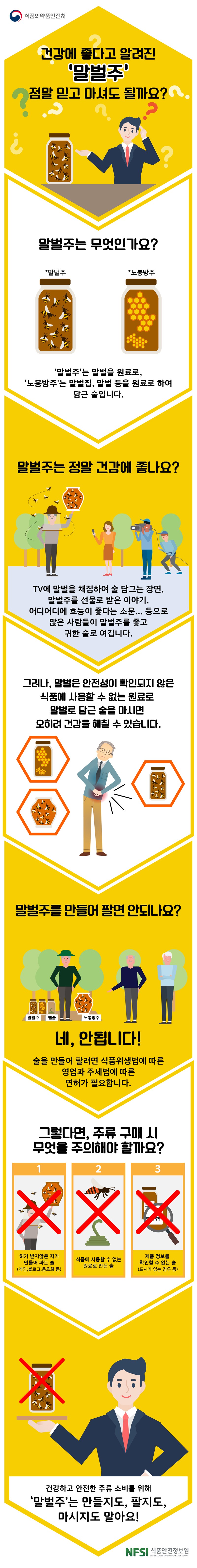 말벌주? 만들지도 팔지도 마시지도 말아요! 사진 1번