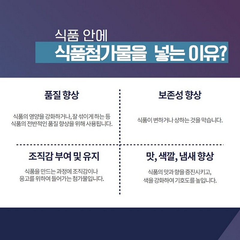 식품첨가물, 그 속을 들여다보다. 사진 6번