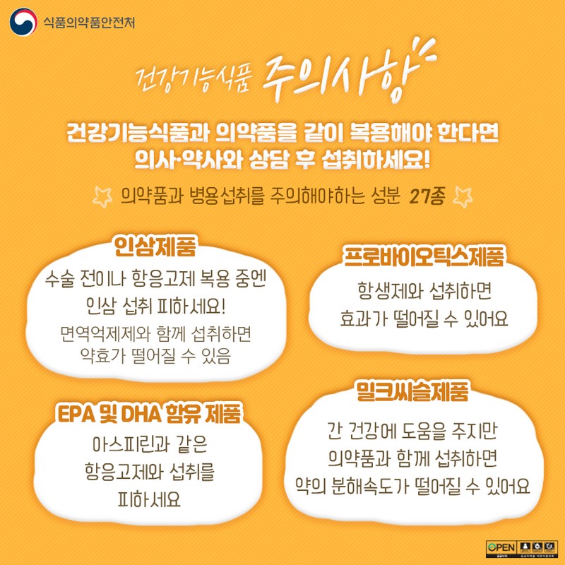 건강기능식품 현명한 한알이 더 중요해요! 사진 4번