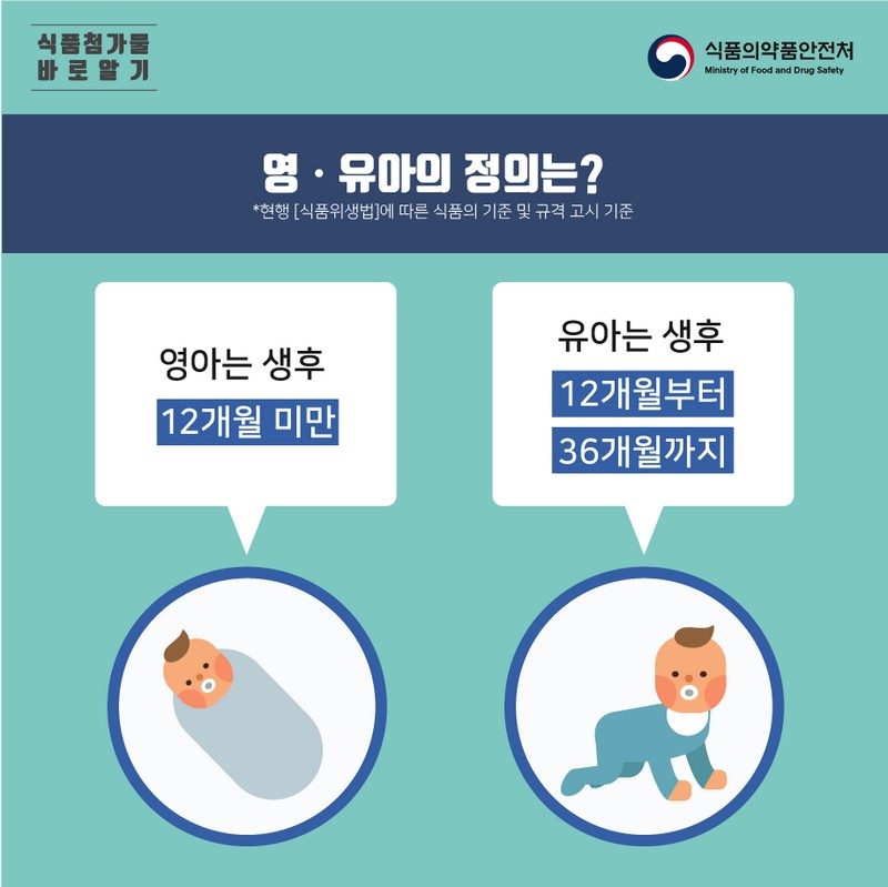 영유아를 위해 강화되는 식품첨가물 및 식품용 기구, 용기, 포장기준 및 규격 알아보기 사진 2번