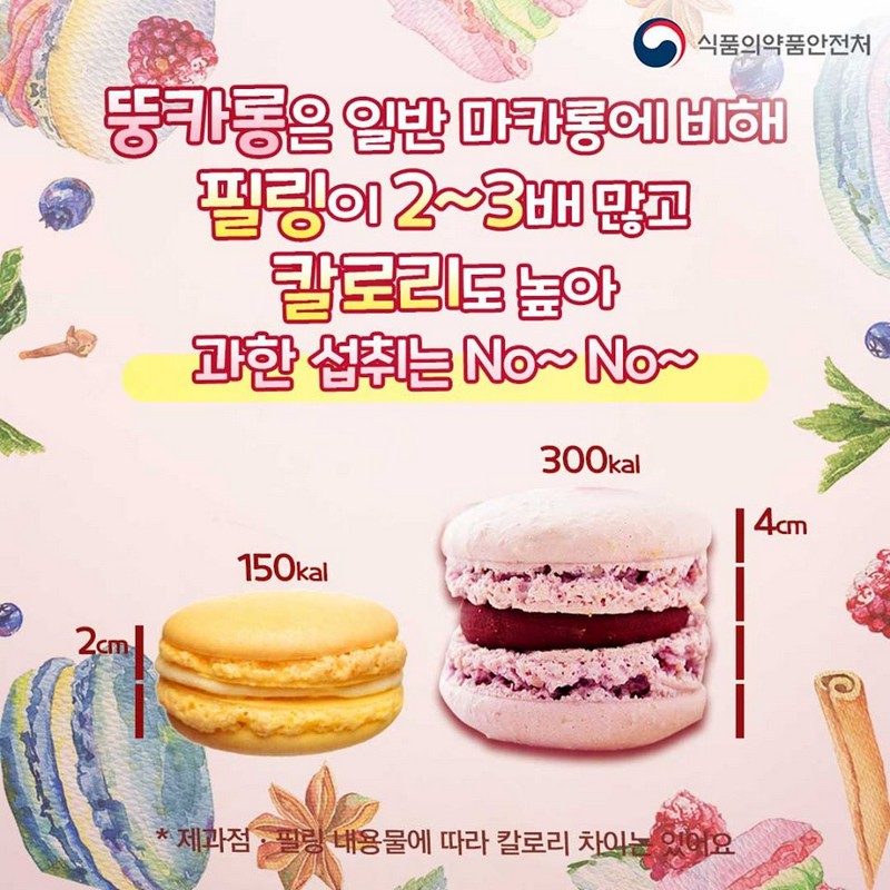 달달한 뚱카롱 마카롱과 다른점은? 사진 4번