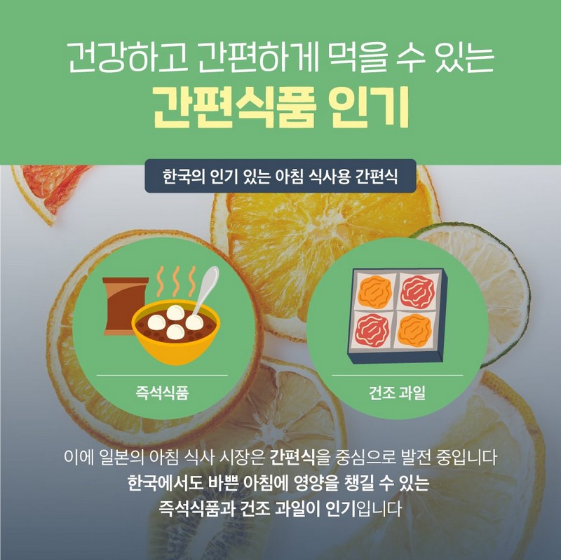 일본, 간편식으로 아침 식사 해결! 사진 3번