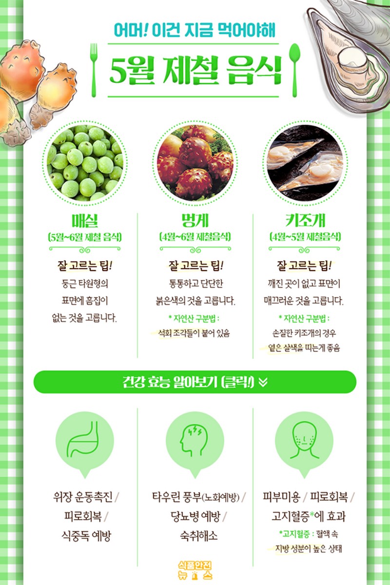 5월 제철 음식 사진 1번