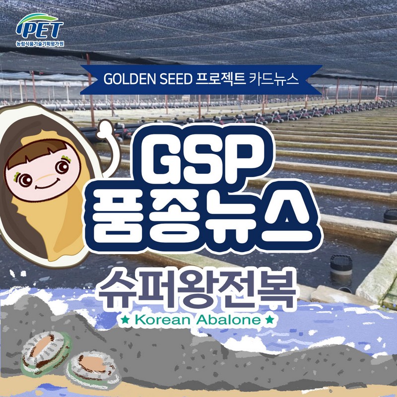 GSP 품종뉴스 슈퍼왕전복 사진 1번