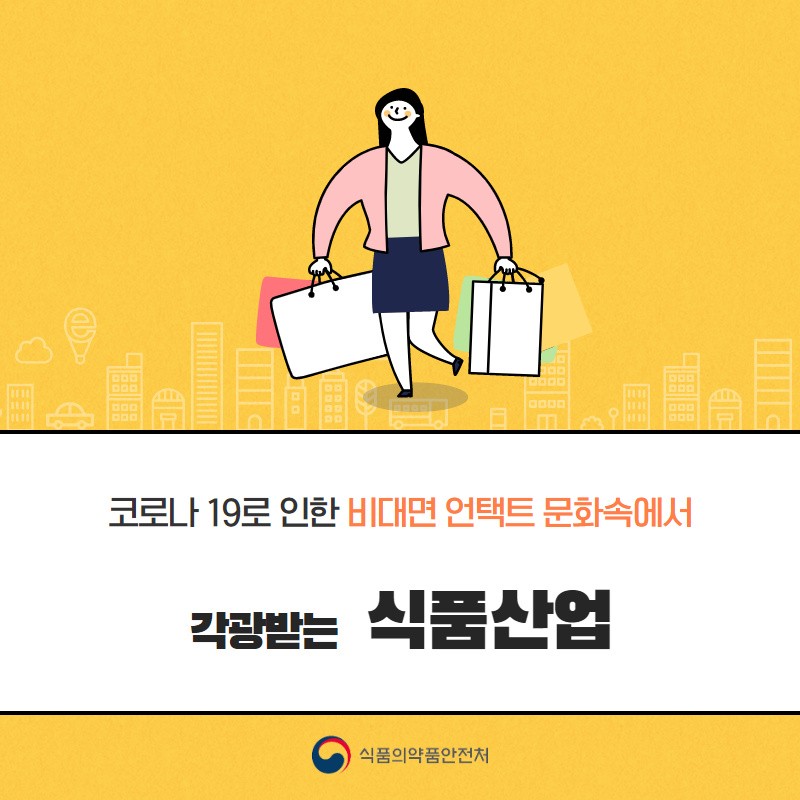 코로나19로 인한 비대면 언택트 문화속에서 각광받는 식품산업 사진 1번