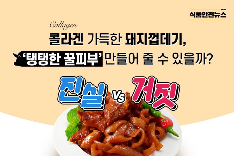 콜라겐 가득한 돼지껍데기, ‘탱탱한 꿀피부’ 만들어 줄 수 있을까? 사진 1번