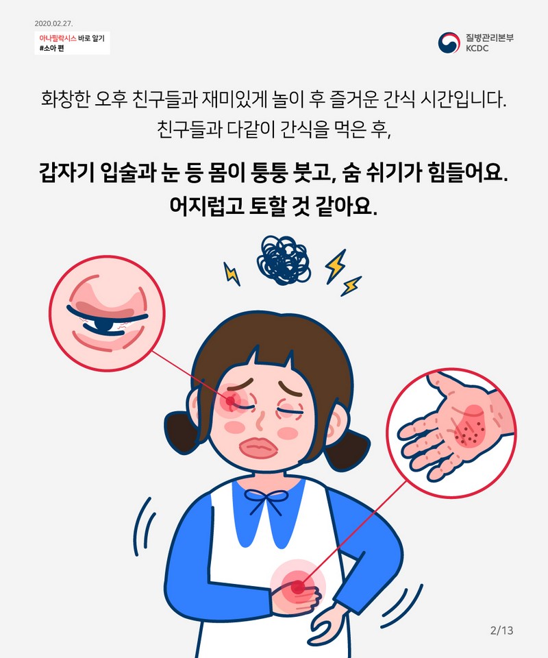 아나필락시스 1부터 10까지 HELP SIGNAL 헬시봇에게 물어보세요 사진 3번