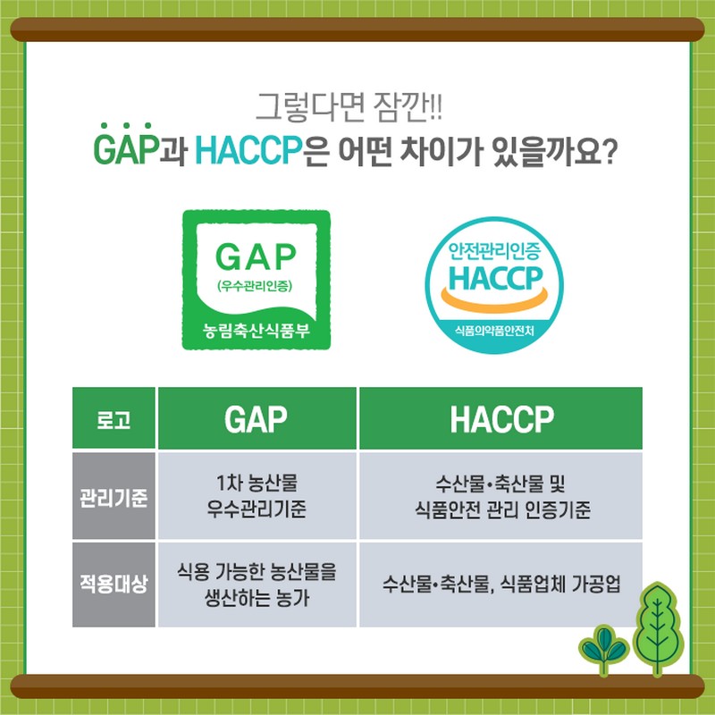 GAP 인증 알고계시나요? 사진 5번