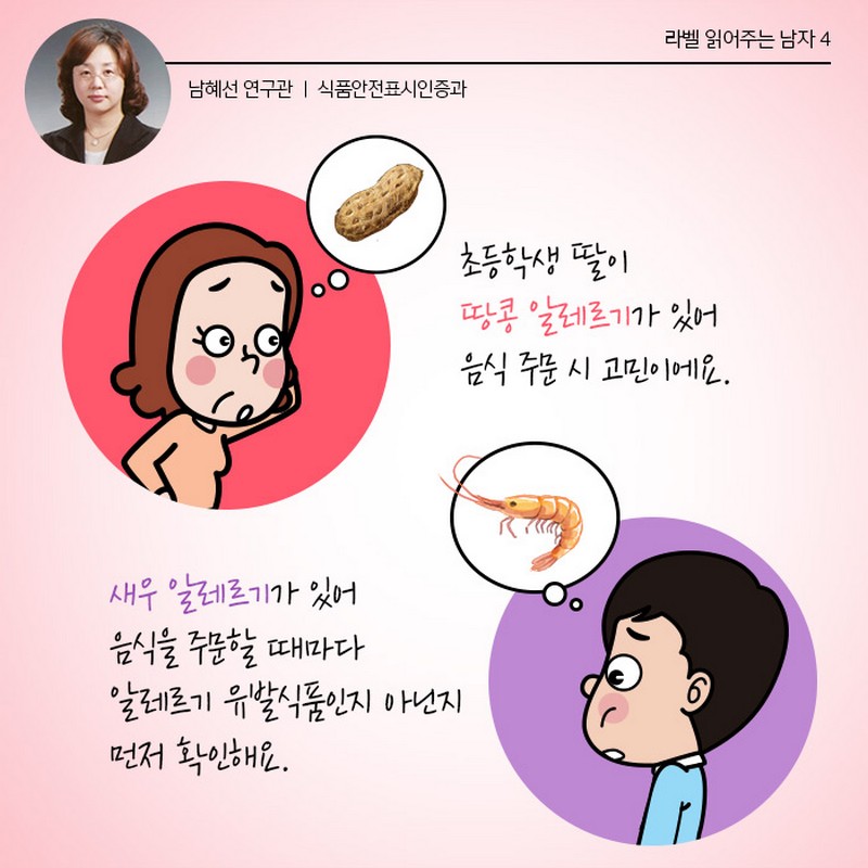 어린이 기호식품 속 알레르기 유발식품 표시 사진 2번