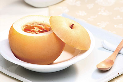 배 꿀찜
