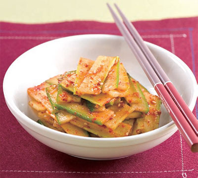 오이무침 레시피