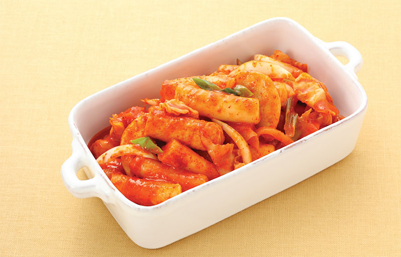 떡볶이 레시피 완성된 사진