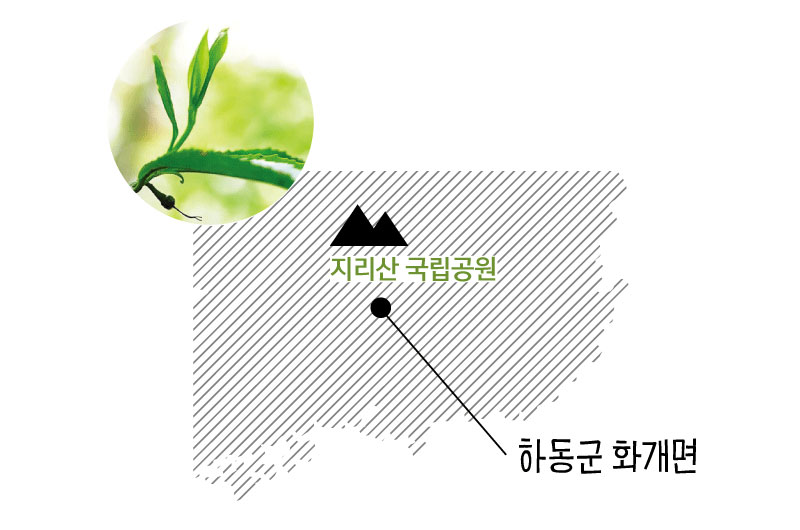 하동군 화개면 잭살차 약도