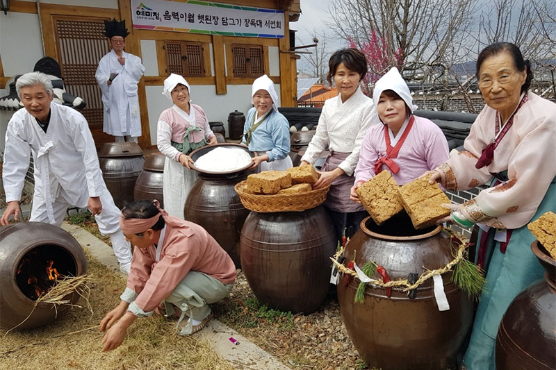 「레시피」 장을 담그다 정성을 담그다 No1.