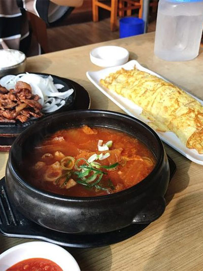 김치찌게 정식 계란말이 맛있는 한식이야기