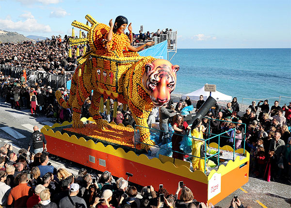 망통 레몬 축제(Menton Lemon Festival)