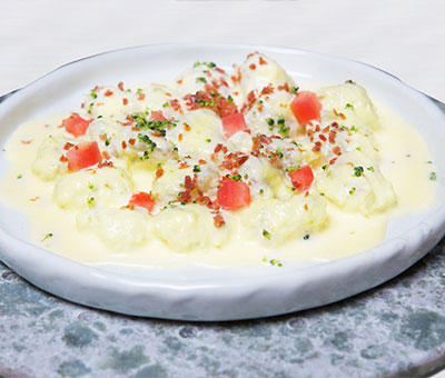 크림감자옹심이 레시피 Cream Potato Ongsimi Cream Potato Dough Soup