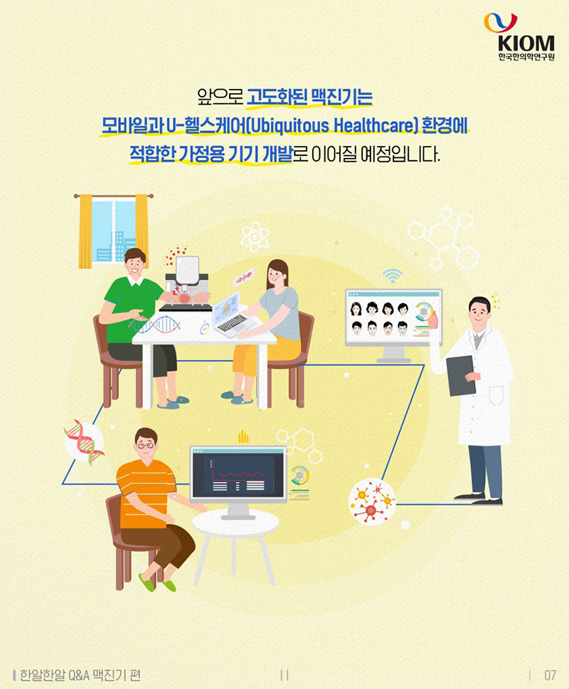 맥진, 보다 객관적으로 진단받을 수 있을까요? 사진 7번