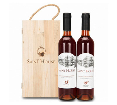 해미읍성 딸기와인(Saint House) 다양한 과일로 만든 한국 와인
