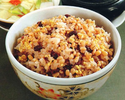 오곡밥 북한음식