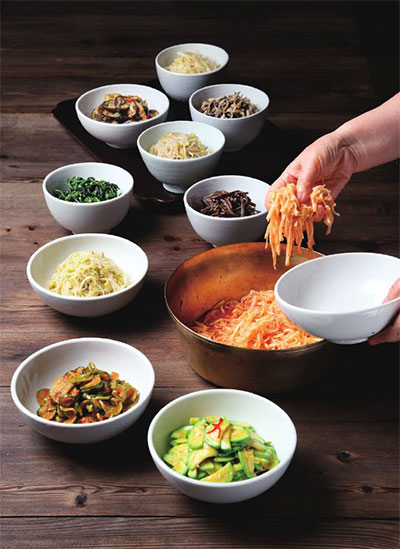 궁중음식 채소밥상