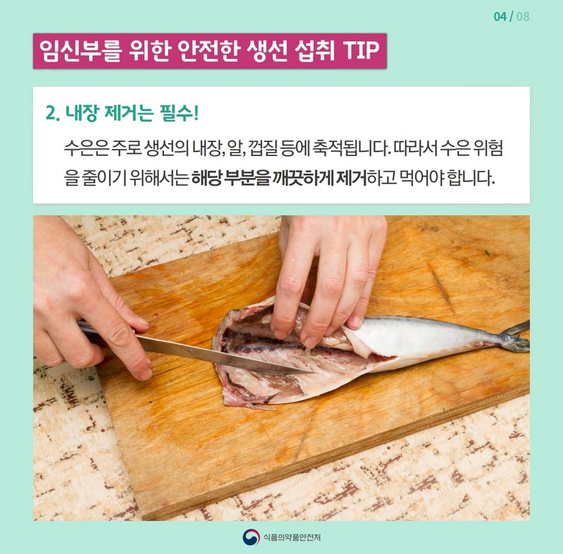 임신부를 위한 안전한 생선 섭취 방법 사진 5번