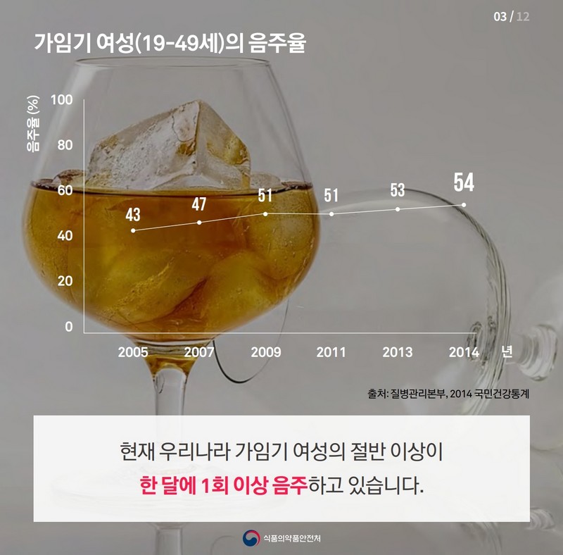 임신부의 음주 절대 안돼요 사진 4번