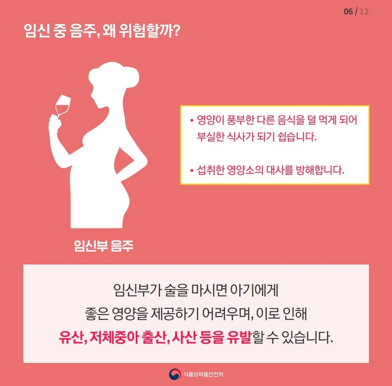 임신부의 음주 절대 안돼요 사진 7번