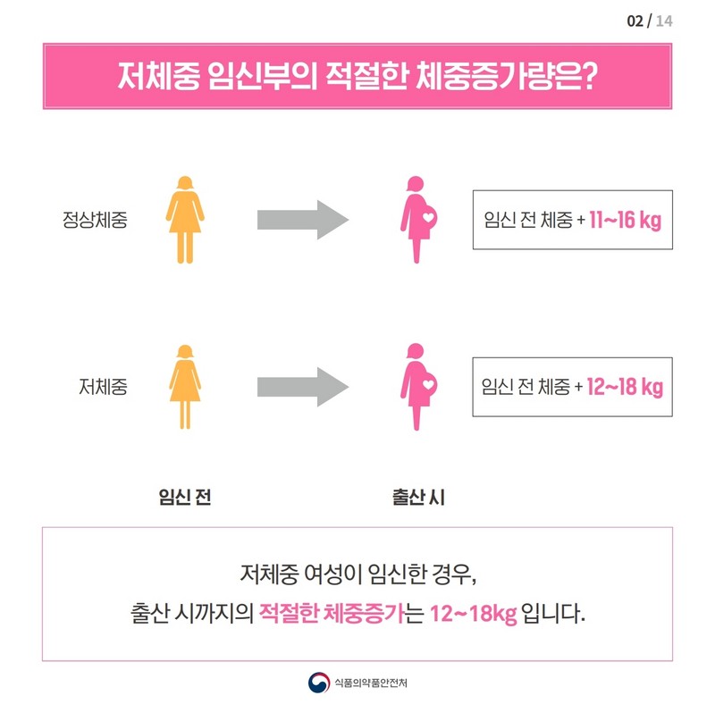 저체중 임신부를 위한 영양관리 사진 3번