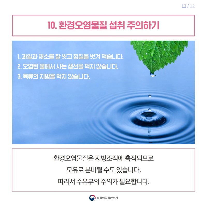 수유부의 식사관리 사진 13번