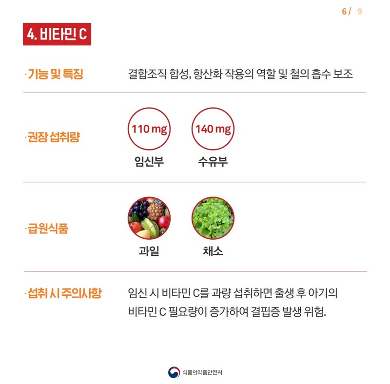 임신부를 위한 영영보충제 선택 요령 사진 6번