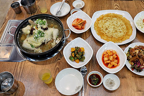 경기도 성남시 남한산성「닭죽」